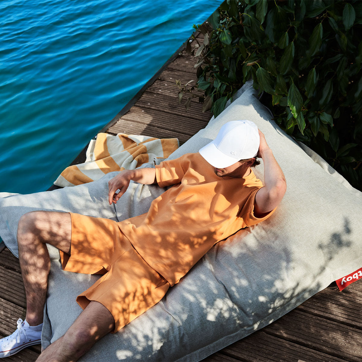 Original Outdoor Bean Bag Available in 10 Colors - Seamfoam - Fatboy - Playoffside.com