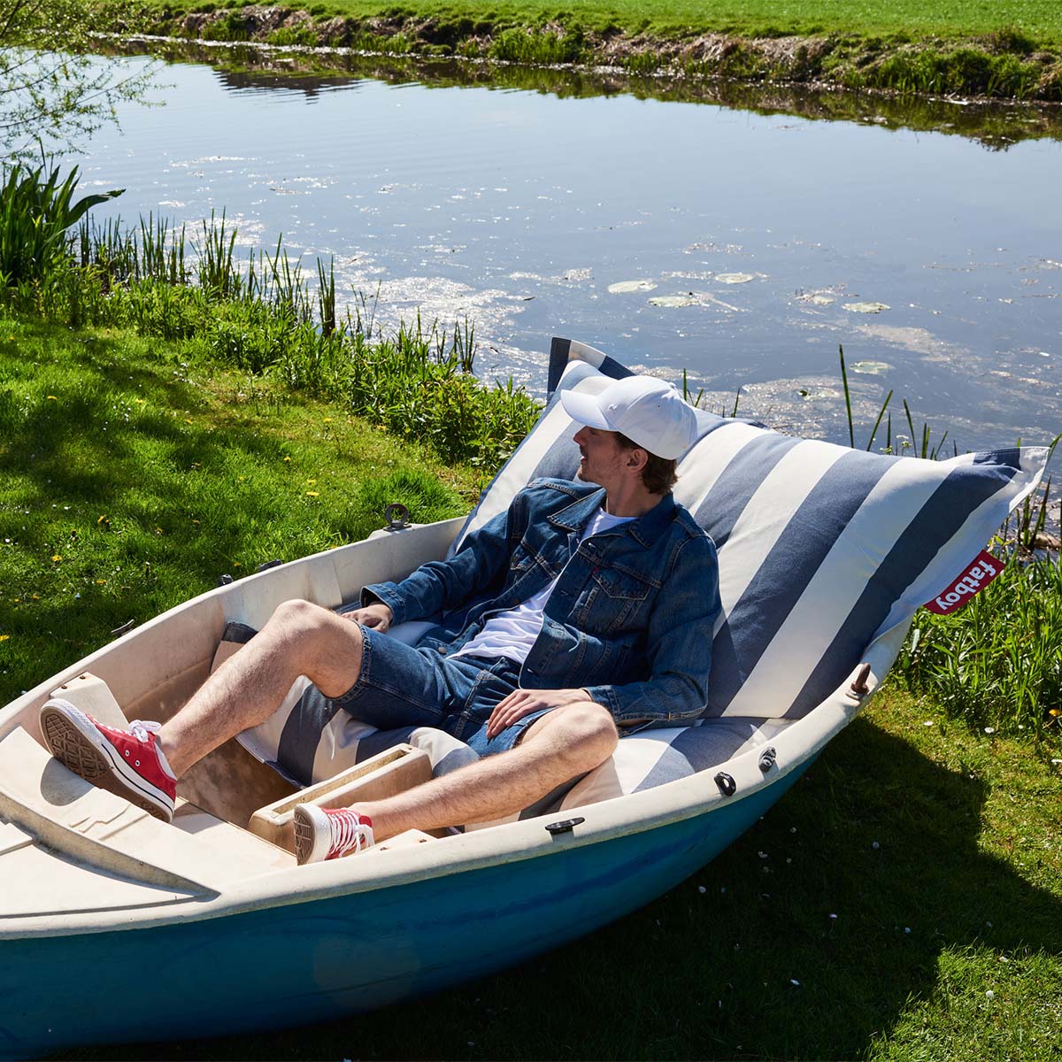 Original Outdoor Bean Bag Available in 10 Colors - Seamfoam - Fatboy - Playoffside.com